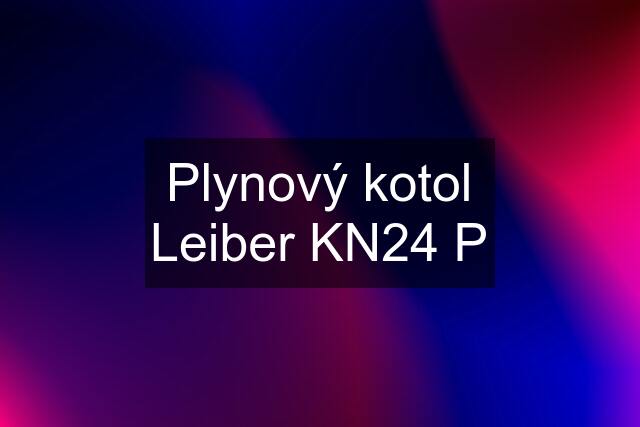 Plynový kotol Leiber KN24 P