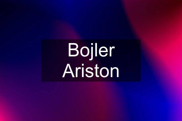 Bojler Ariston