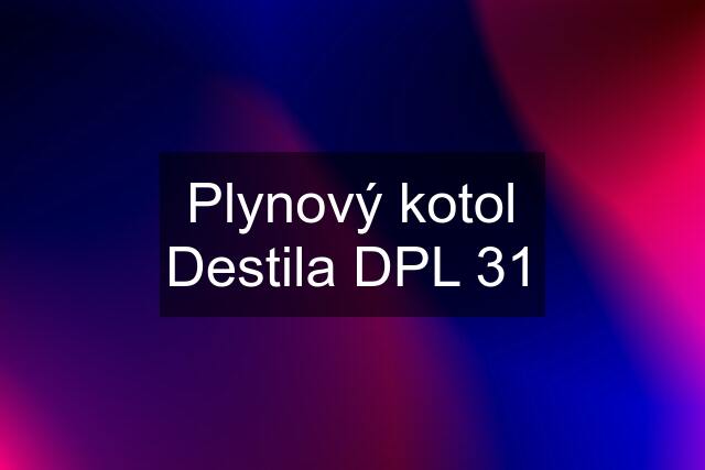 Plynový kotol Destila DPL 31