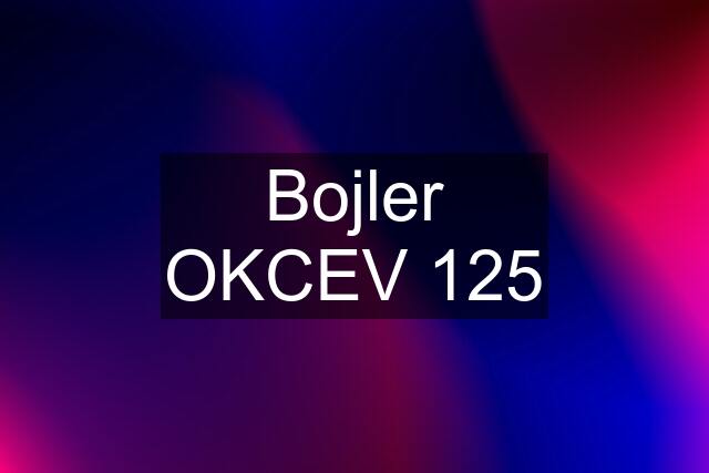 Bojler OKCEV 125