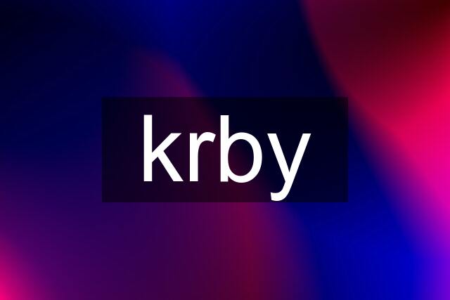 krby