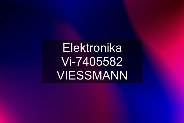 Elektronika Vi-7405582 VIESSMANN