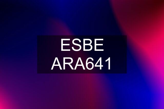 ESBE ARA641